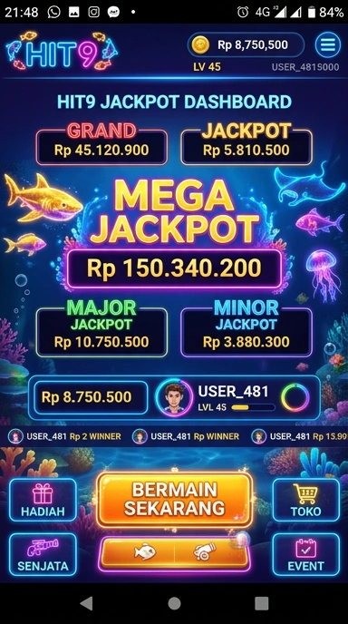 Proses unduh aplikasi di hit9 yang cepat dan mudah.